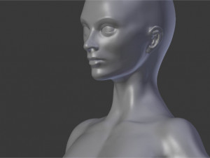 fitness girl obj stl Modèle 3D