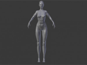fitness girl obj stl Modèle 3D