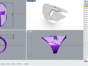 Spartan helmet Ring - Jewelry 3D - AN-513 3D प्रिंट मॉडल