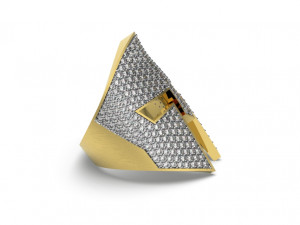Spartan helmet Ring - Jewelry 3D - AN-513 3D प्रिंट मॉडल