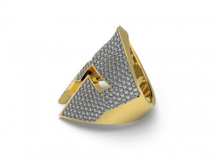 Spartan helmet Ring - Jewelry 3D - AN-513 3D प्रिंट मॉडल