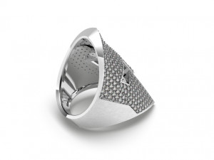 Spartan helmet Ring - Jewelry 3D - AN-513 3D प्रिंट मॉडल
