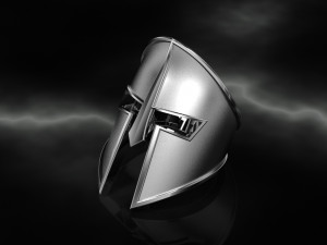 Spartan helmet Ring - Jewelry 3D - AN-516 3D 프린트 모델