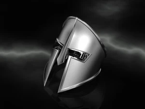 Anel de capacete espartano - Joias 3D - AN-516 Modelo de Impressão 3D