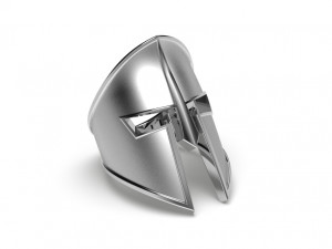 Spartan helmet Ring - Jewelry 3D - AN-516 Modelo de impresión 3D