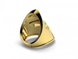 Spartan helmet Ring - Jewelry 3D - AN-516 Modelo de impresión 3D