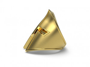Spartan helmet Ring - Jewelry 3D - AN-516 Modelo de impresión 3D