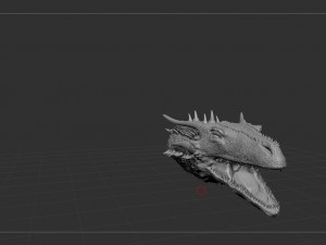 dragon head 3D Model