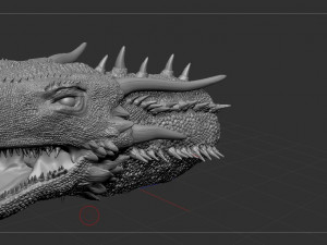 dragon head 3D Model