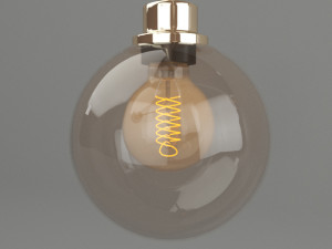 modern ceiling light 3D Модель