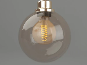 modern ceiling light 3D Model