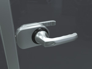 hoppe glass door 3D-Modell