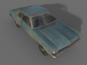 chevrolet nova 1969 Modelo 3D