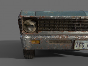 chevrolet nova 1969 Modelo 3D