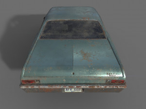 chevrolet nova 1969 Modelo 3D
