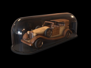 luxury cadillac car toy 3D 모델