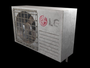 split conditioner system lg 3D मॉडल