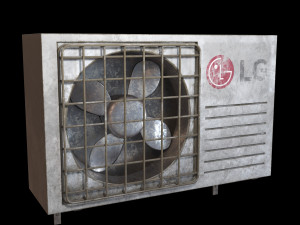 split conditioner system lg 3D मॉडल