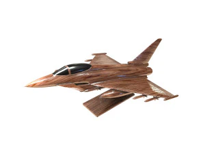 eurofighter typhoon jet aircraft decoration 3D Model