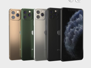 iphone 11 pro 11 pro max 3D 모델