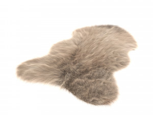 pelt rug brown 4 3D Модель