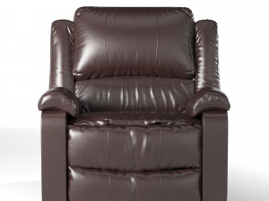 relax a lounger warren reclining chair 3D Model