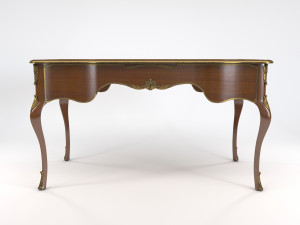 wooden classic table 3D Модель