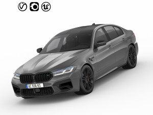 m5 f90 2021 3D 모델
