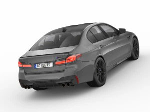 m5 f90 2021 3D Model