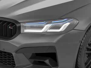 m5 f90 2021 3D Model