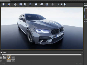 m5 f90 2021 3D Model