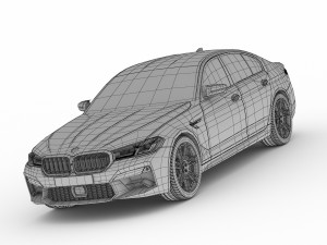 m5 f90 2021 Modelo 3D