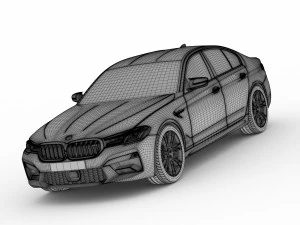 m5 f90 2021 3D Model