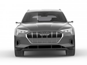 audi e-tron 2020 low poly 3D 모델