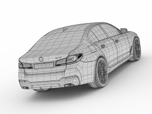 5-series g30 m 2021 3D 모델