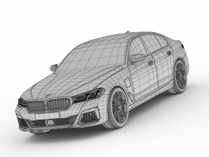 5-series g30 m 2021 3D 모델