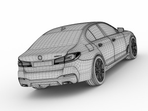 5-series g30 m 2021 3D 모델