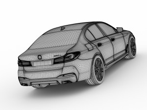 5-series g30 m 2021 3D 모델