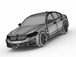 5-series g30 m 2021 3D 모델