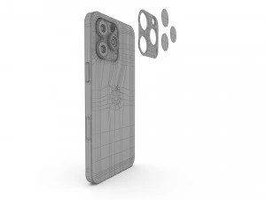 apple iphone 13 pro max 3D Model