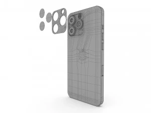 apple iphone 13 pro max 3D Model