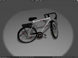 Ciclo della bici dell'eroe falco Modello 3D