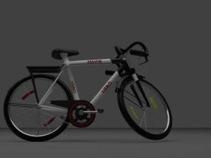 hakw hero bike cycle 3D Model