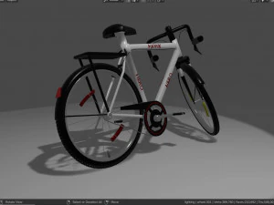 hakw hero bike cycle 3D Model