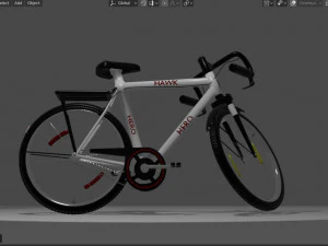 hakw hero bike cycle 3D Model