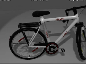 hakw hero bike cycle 3D Model