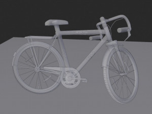 hakw hero bike cycle 3D 模型