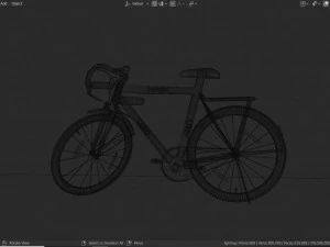 hakw hero bike cycle 3D Model