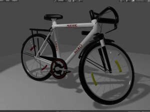 hakw hero bike cycle 3D Model