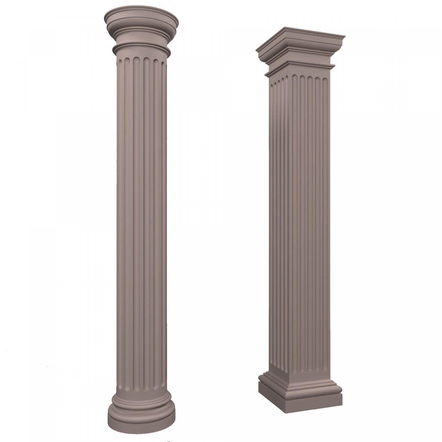 колонка 3D Модель .c4d .max .obj .3ds .fbx .stl .blend 